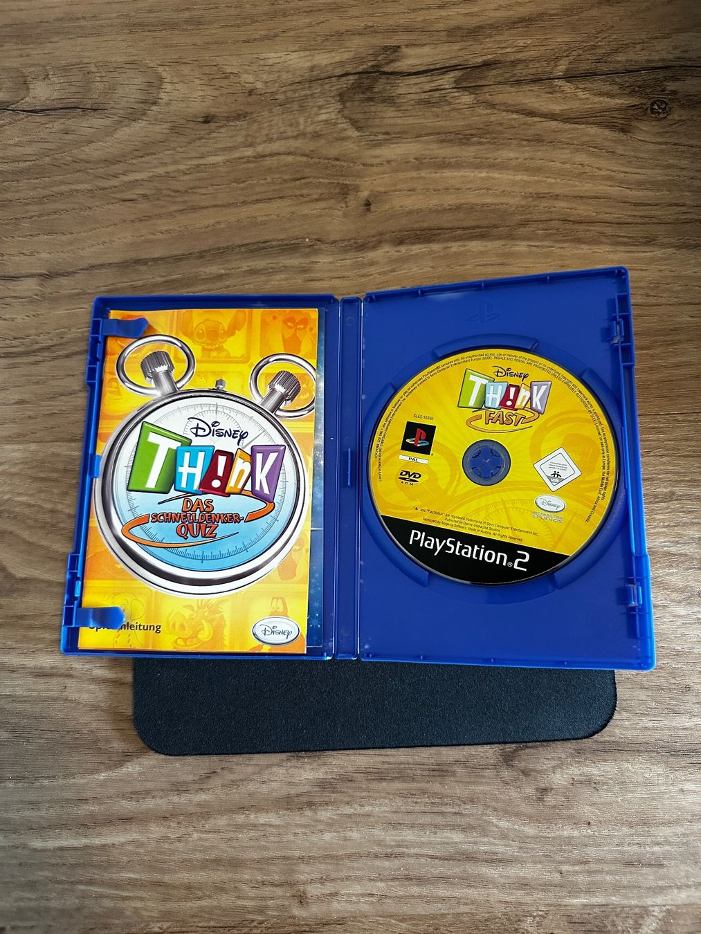Disney Think: Das Schnelldenker-Quiz - PS2 Spiel komplett – Foto 3