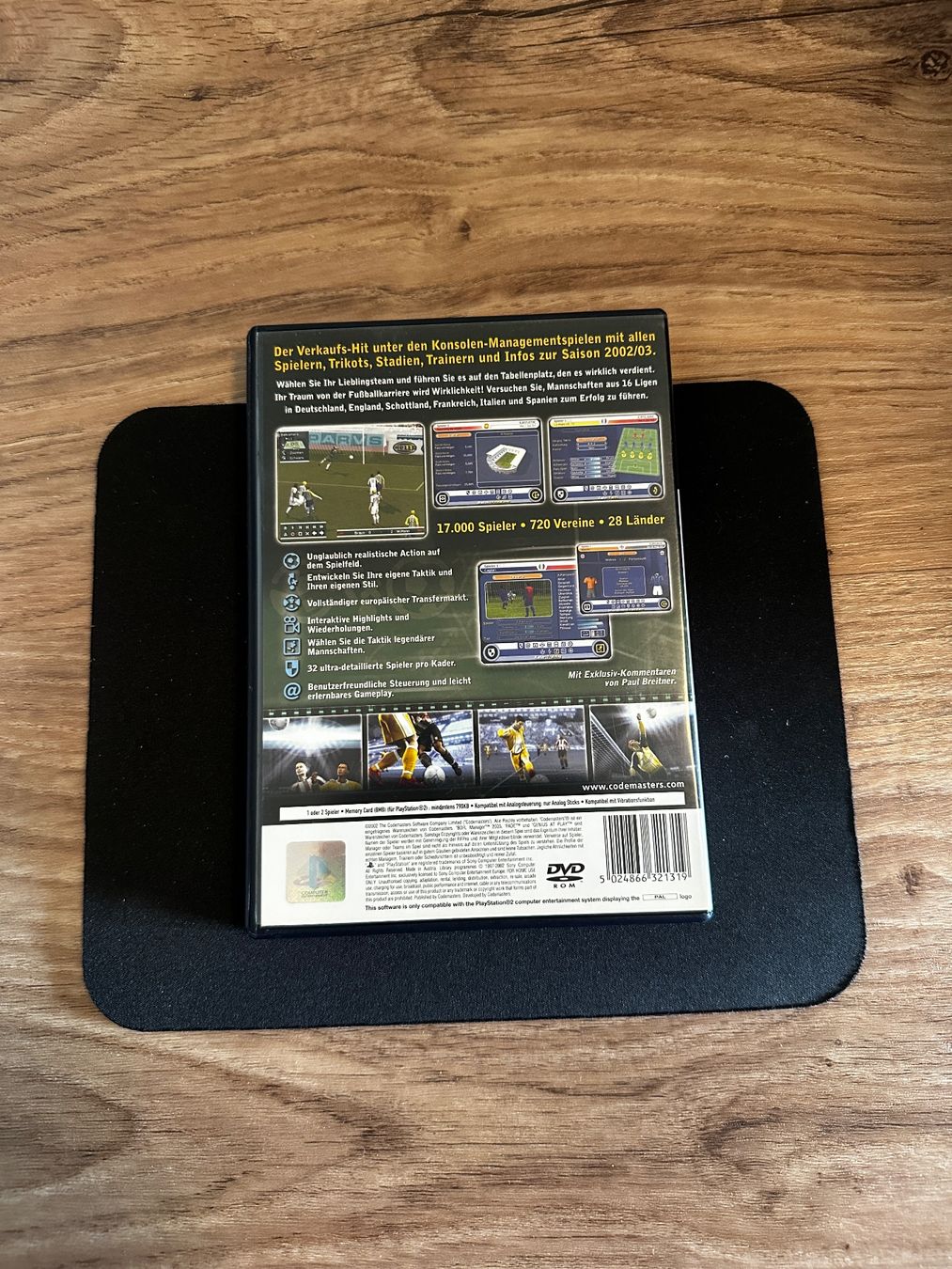 BDFL Manager 2003 - PS2 Spiel komplett – Foto 2