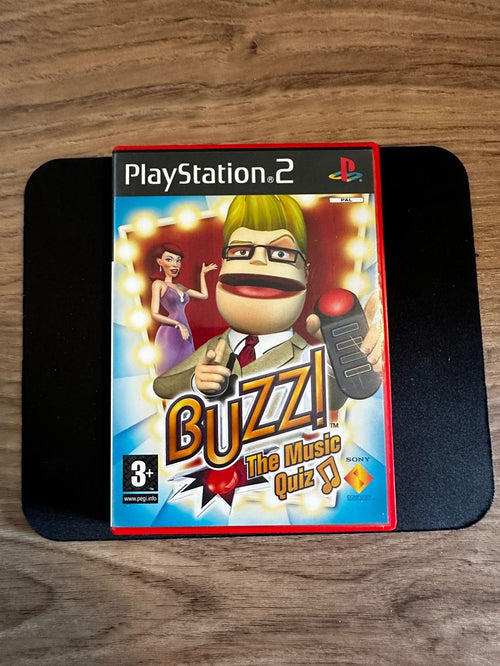 Buzz! The Music Quiz - PS2 Spiel komplett – Foto 1