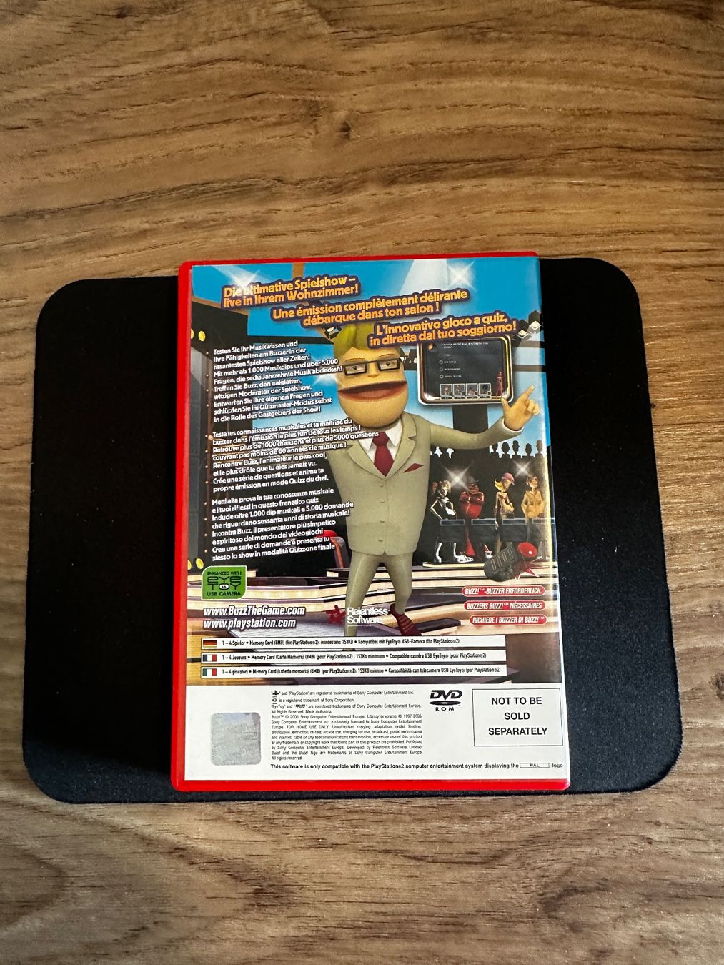 Buzz! The Music Quiz - PS2 Spiel komplett – Foto 2