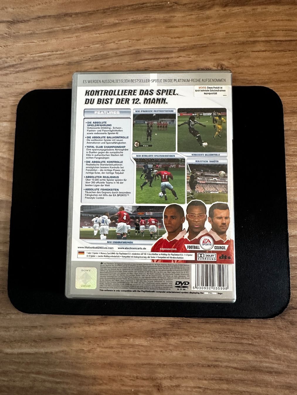 FIFA Football 2003 - PS2 Spiel komplett – Foto 2