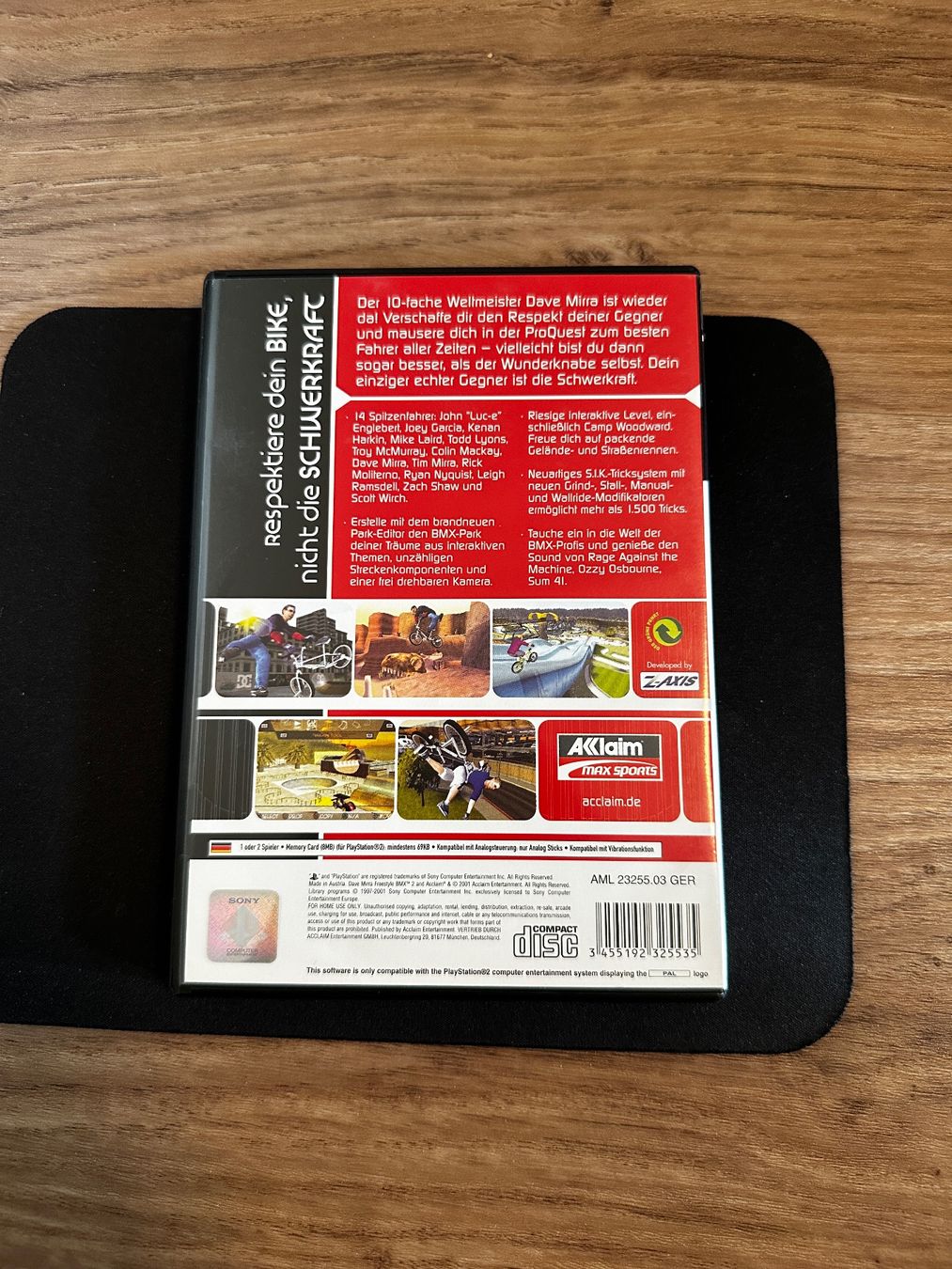 Dave Mirra Freestyle BMX 2 - PS2 Spiel komplett – Foto 2