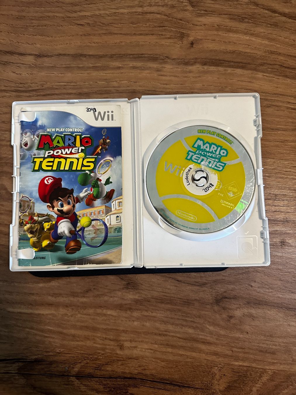 Mario Power Tennis - Nintendo Wii Spiel – Foto 3