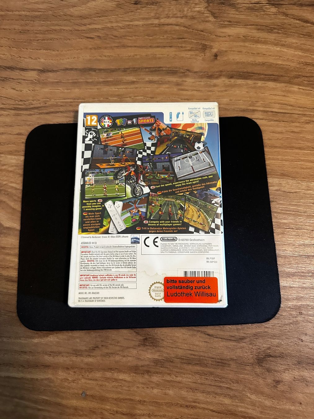 101 in 1 Party Megamix Sports - Nintendo Wii Spiel – Foto 2