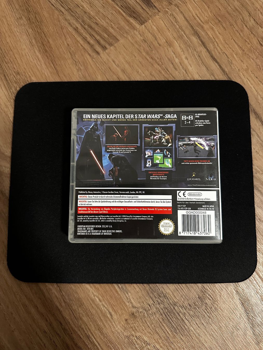 Star Wars The Force Unleashed - Nintendo DS Spiel – Foto 2