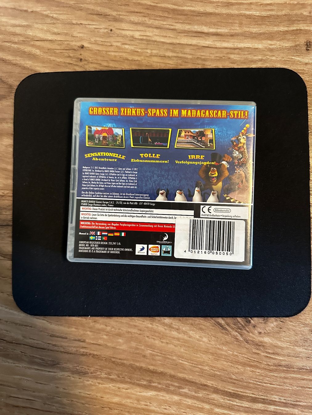Madagascar 3: Flucht durch Europa - Nintendo DS Spiel – Foto 2