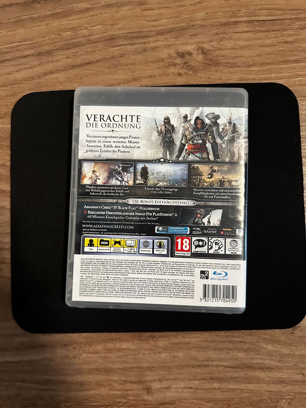 Assassin's Creed 4: Black Flag - PS3 Spiel komplett – Foto 2