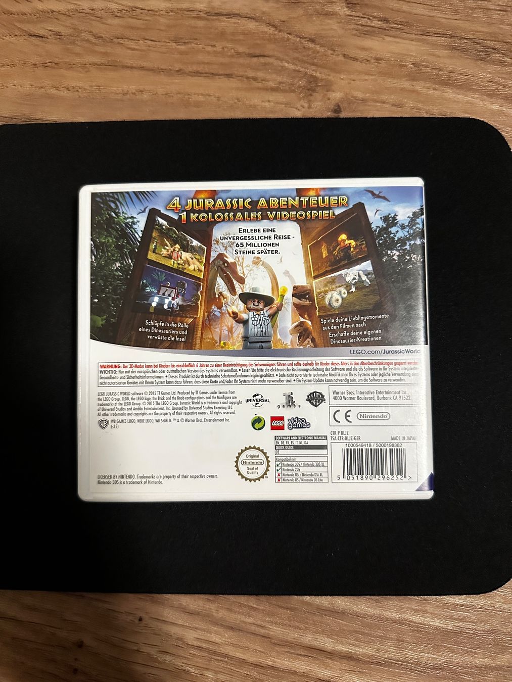 LEGO Jurassic World - Nintendo 3DS Spiel – Foto 2