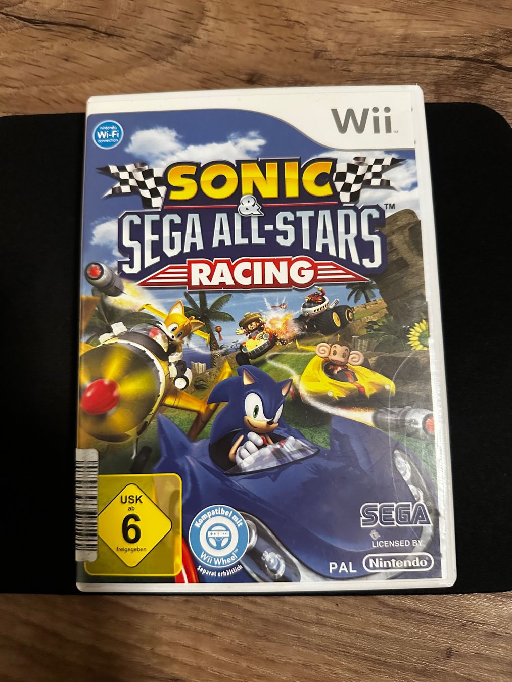 Sonic & SEGA All-Stars Racing - Nintendo Wii Spiel – Foto 1