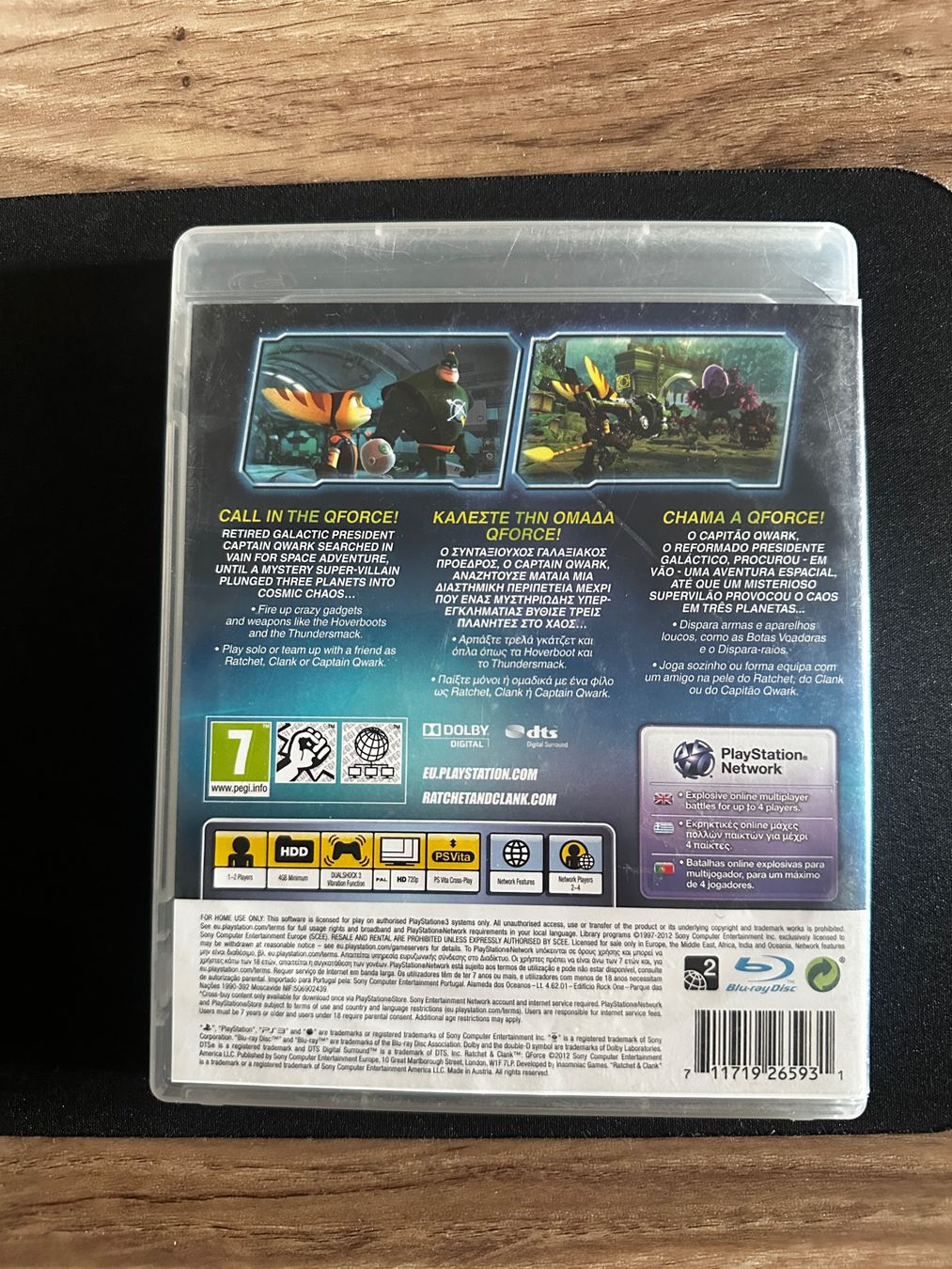 Ratchet & Clank QForce [English] - PS3 Spiel – Foto 2