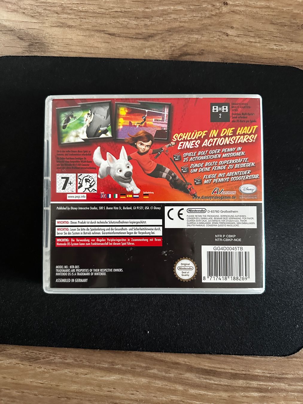 BOLT: Ein Hund für alle Fälle - Nintendo DS Spiel – Foto 2