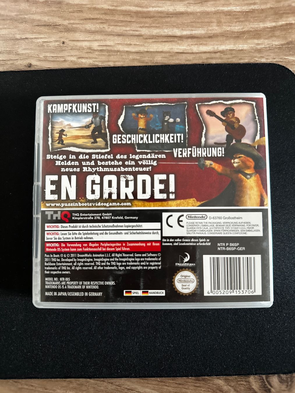Der gestiefelte Kater - Nintendo DS Spiel – Foto 2