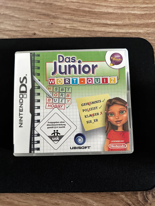 Das Junior Wort-Quiz - Nintendo DS Spiel – Foto 1