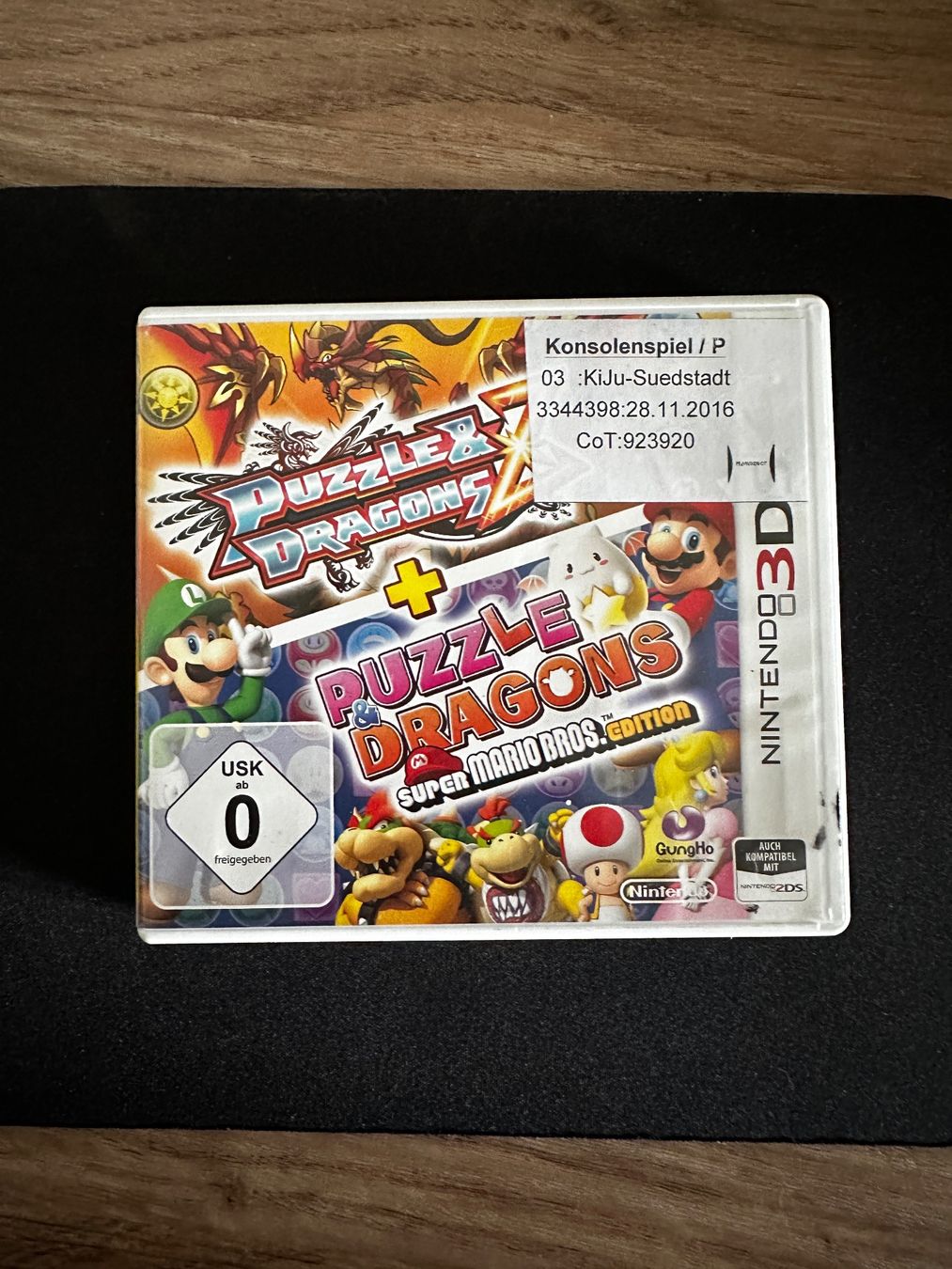 Puzzle & Dragons Z + Super Mario Bros Edition - N3DS Spiel – Foto 1