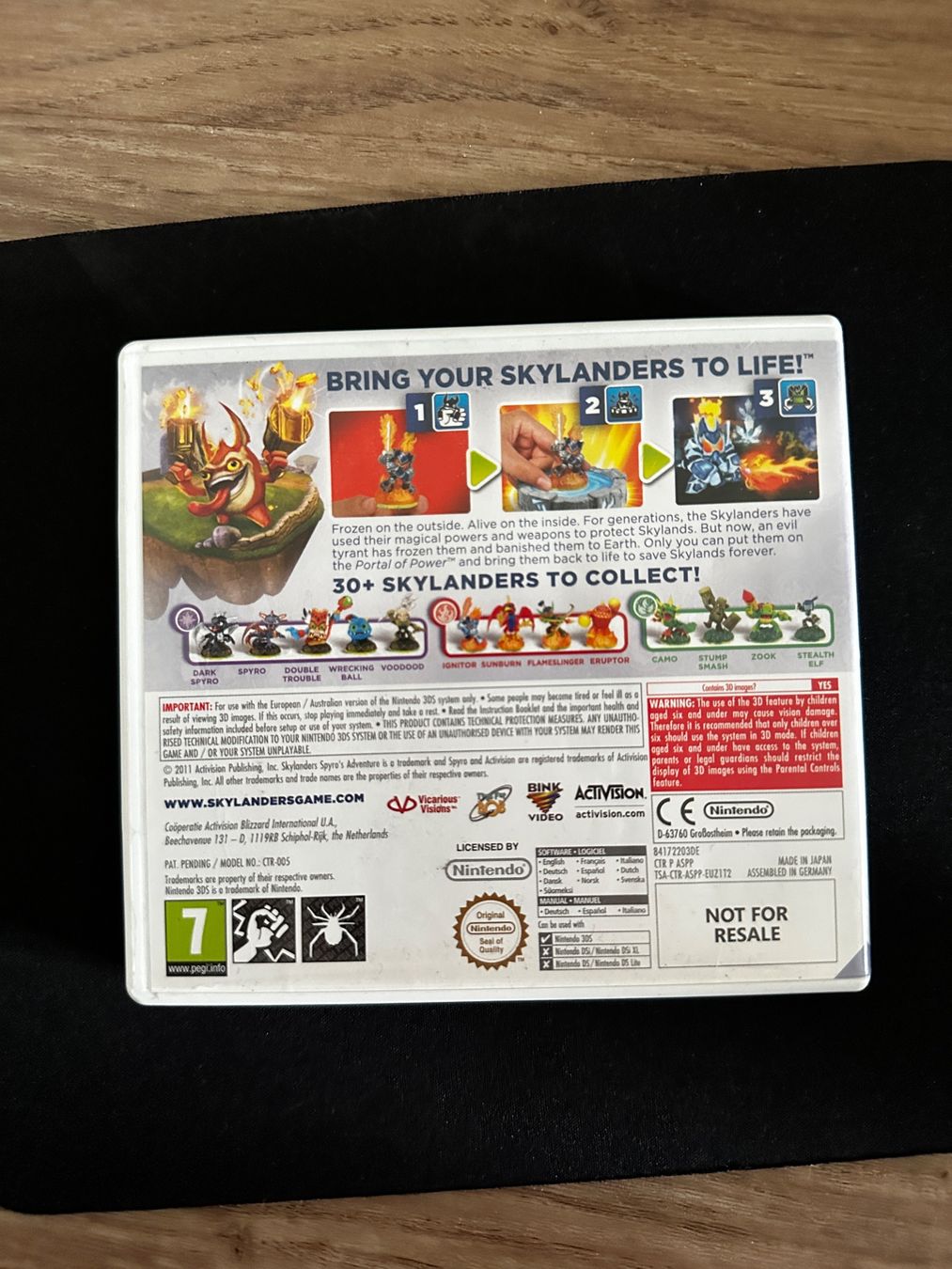 Skylanders: Spyro's Adventure - Nintendo 3DS Spiel – Foto 2