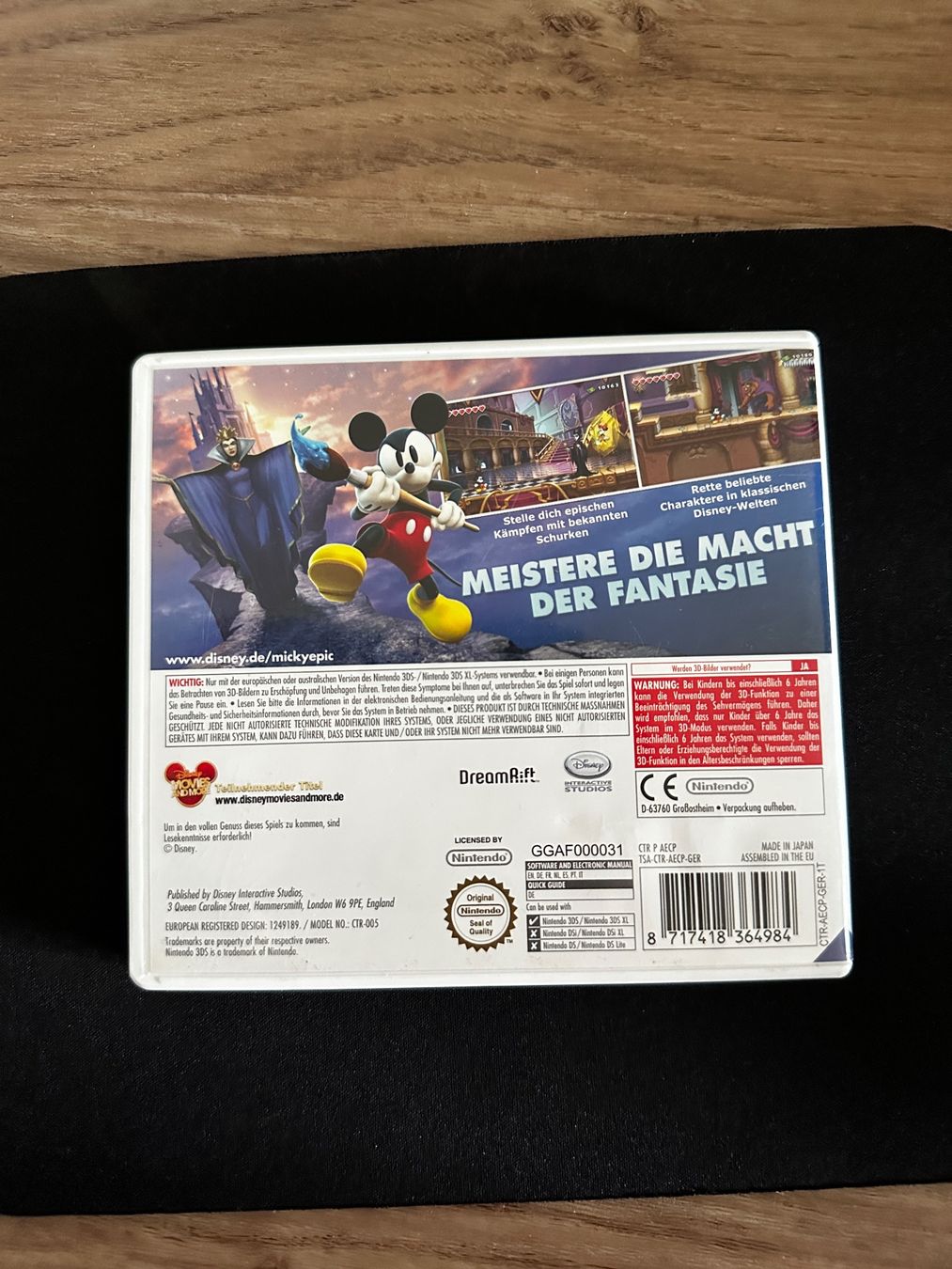 Micky Epic: Macht der Fantasie - Nintendo 3DS Spiel – Foto 2