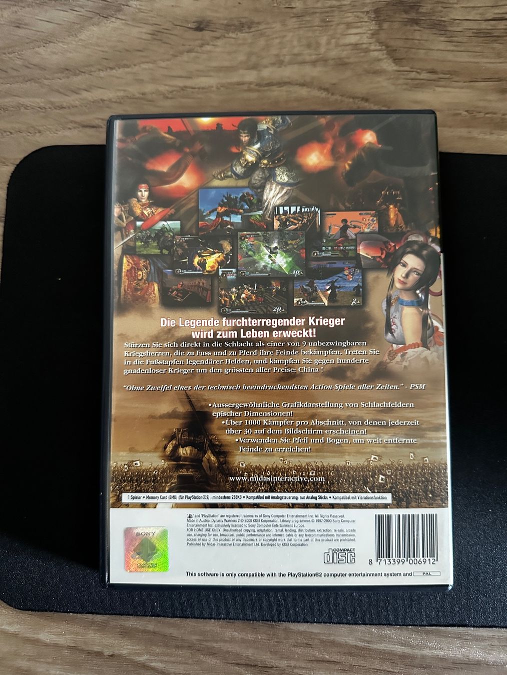DYNASTY WARRIORS 2 - PS2 Spiel – Foto 2