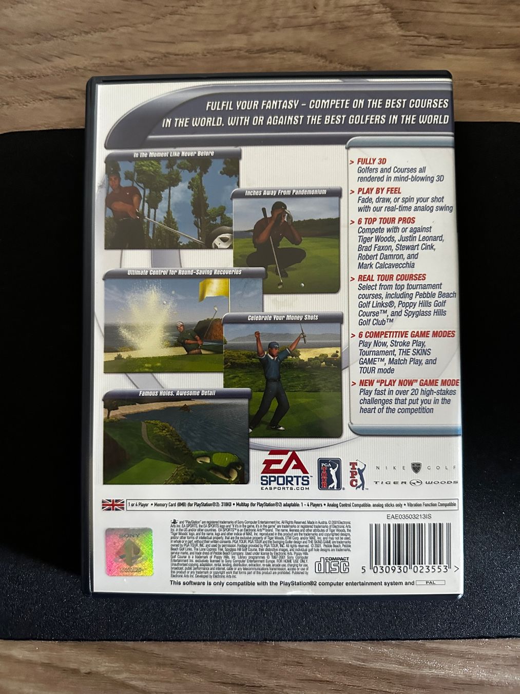 Tiger Woods PGA Tour 2001 - PS2 Spiel – Foto 2