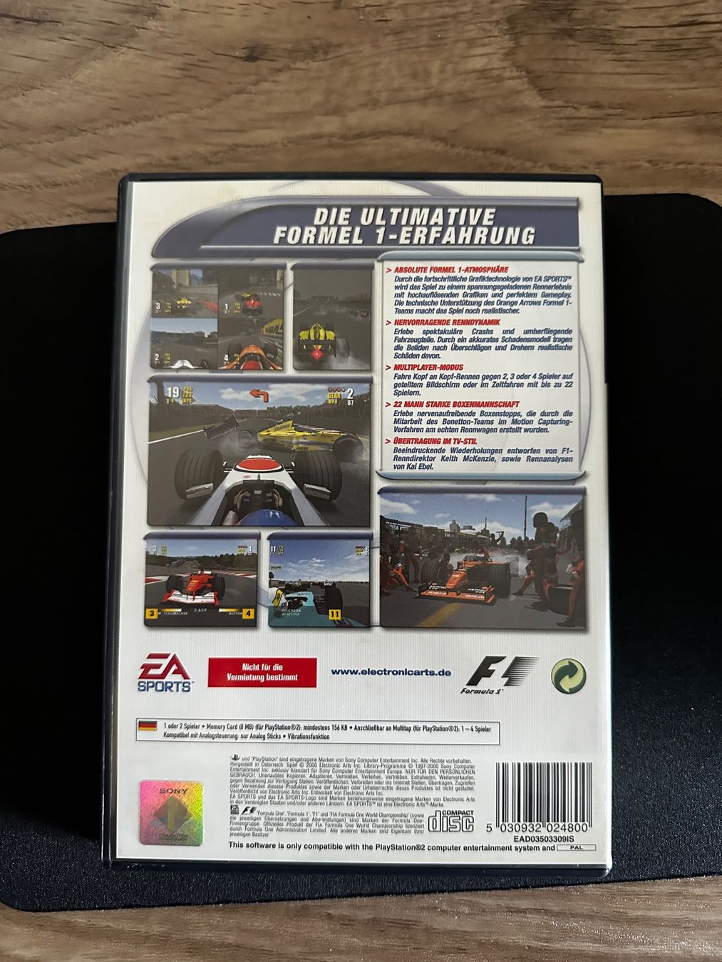 F1 Championship Season 2000 - PS2 Spiel – Foto 2
