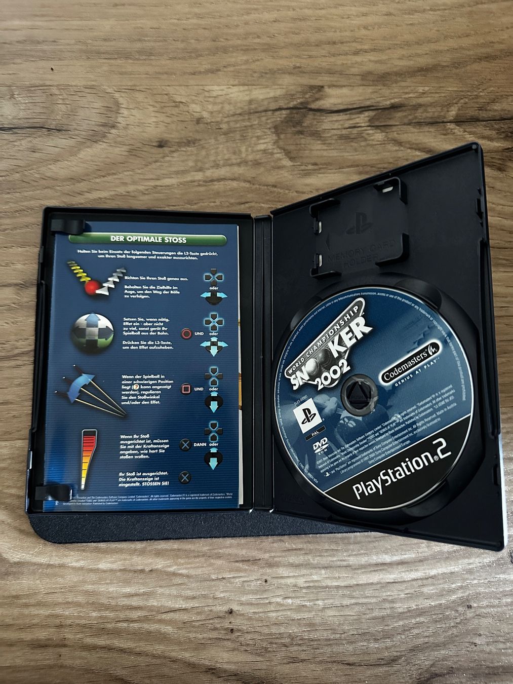 World Championship Snooker 2002 - PS2 Spiel – Foto 3