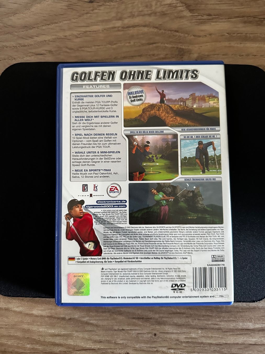 Tiger Woods PGA Tour 2003 - PS2 Spiel – Foto 2