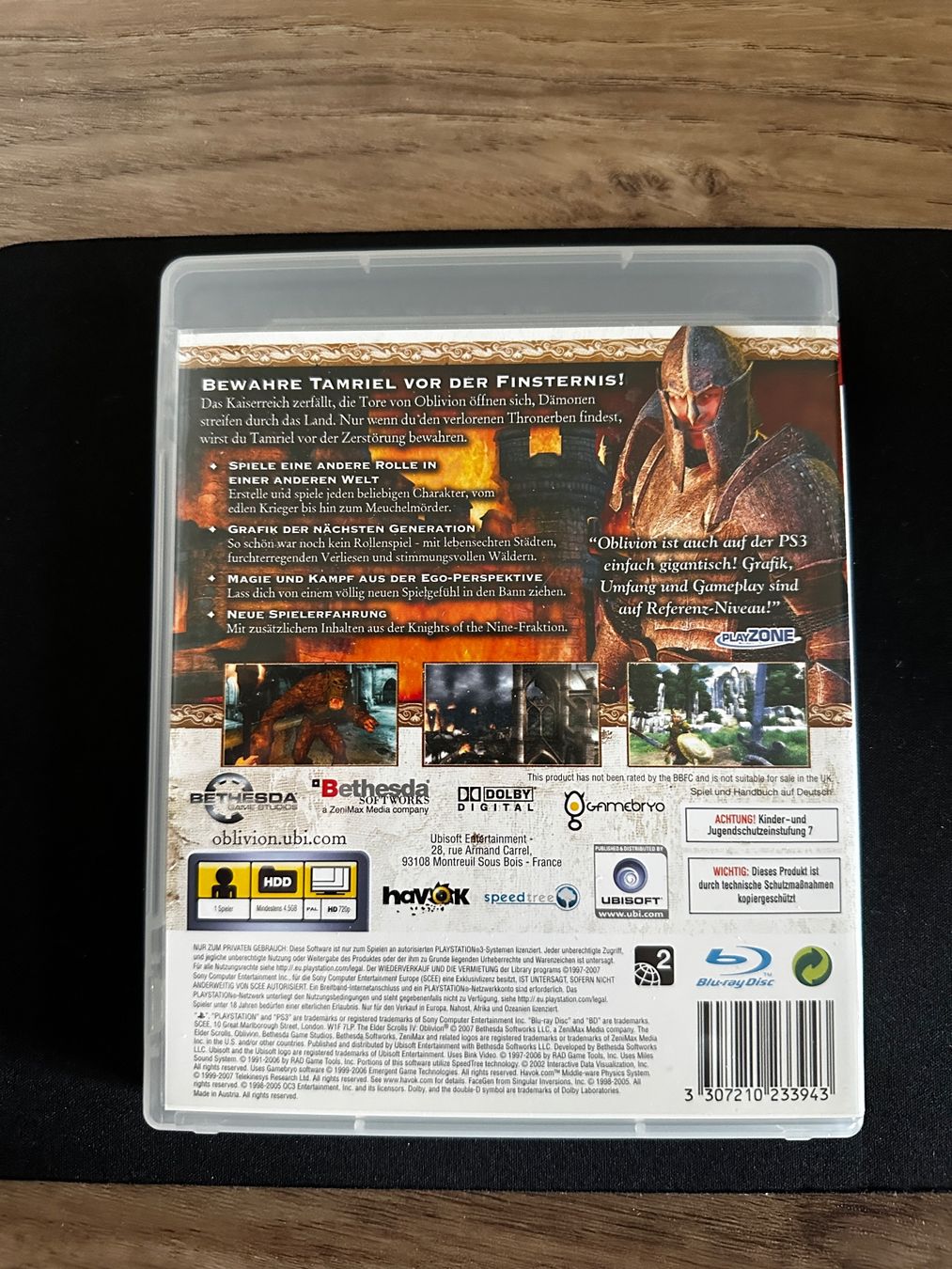 The Elder Scrolls IV: Oblivion - PS3 Spiel – Foto 2