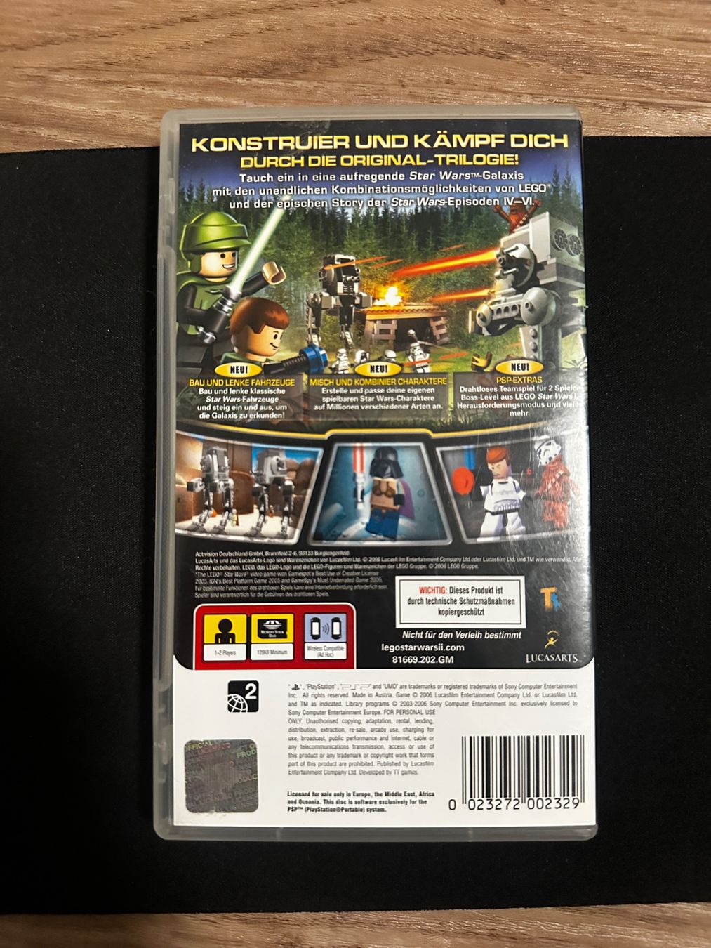 LEGO Star Wars II: Die klassische Trilogie - PSP Spiel – Foto 2