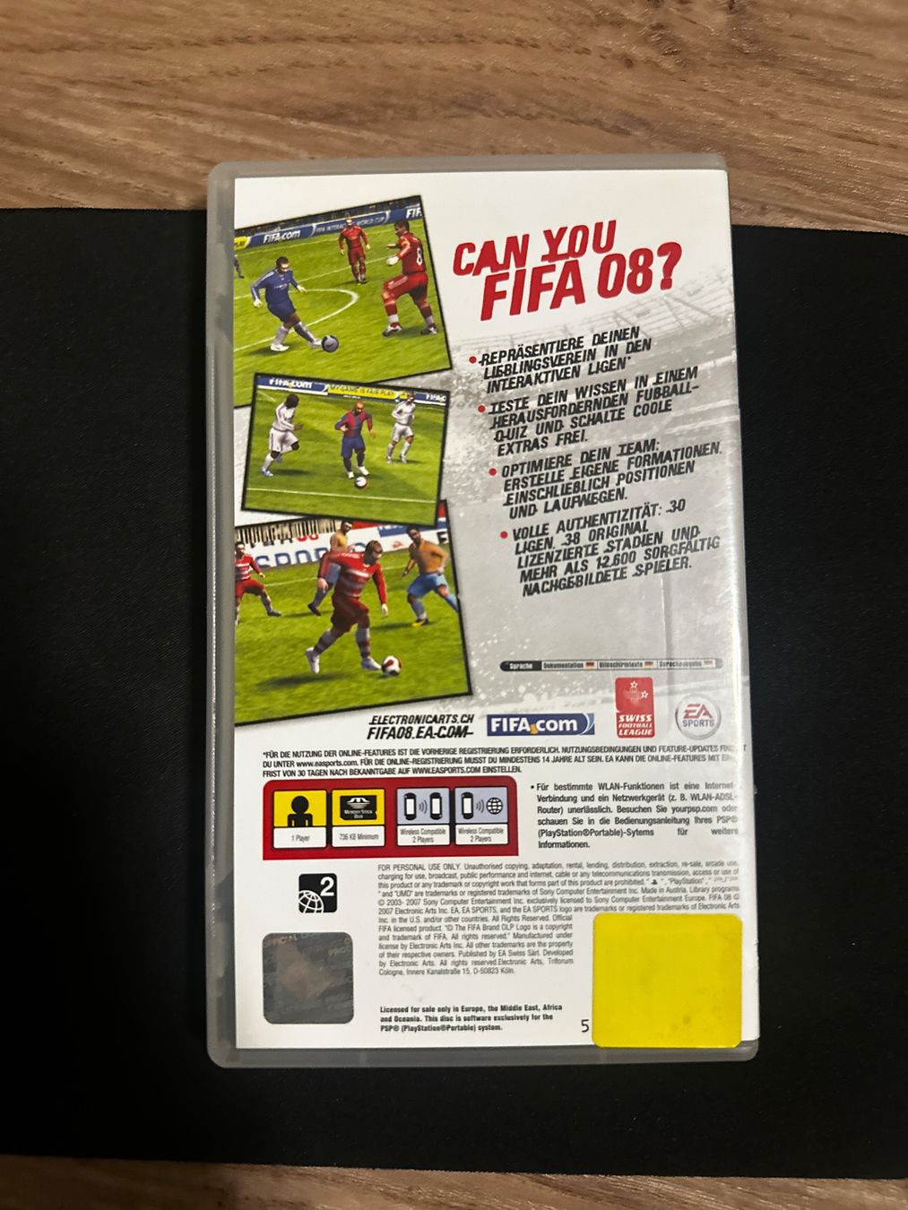 FIFA 08 - PSP Spiel – Foto 2