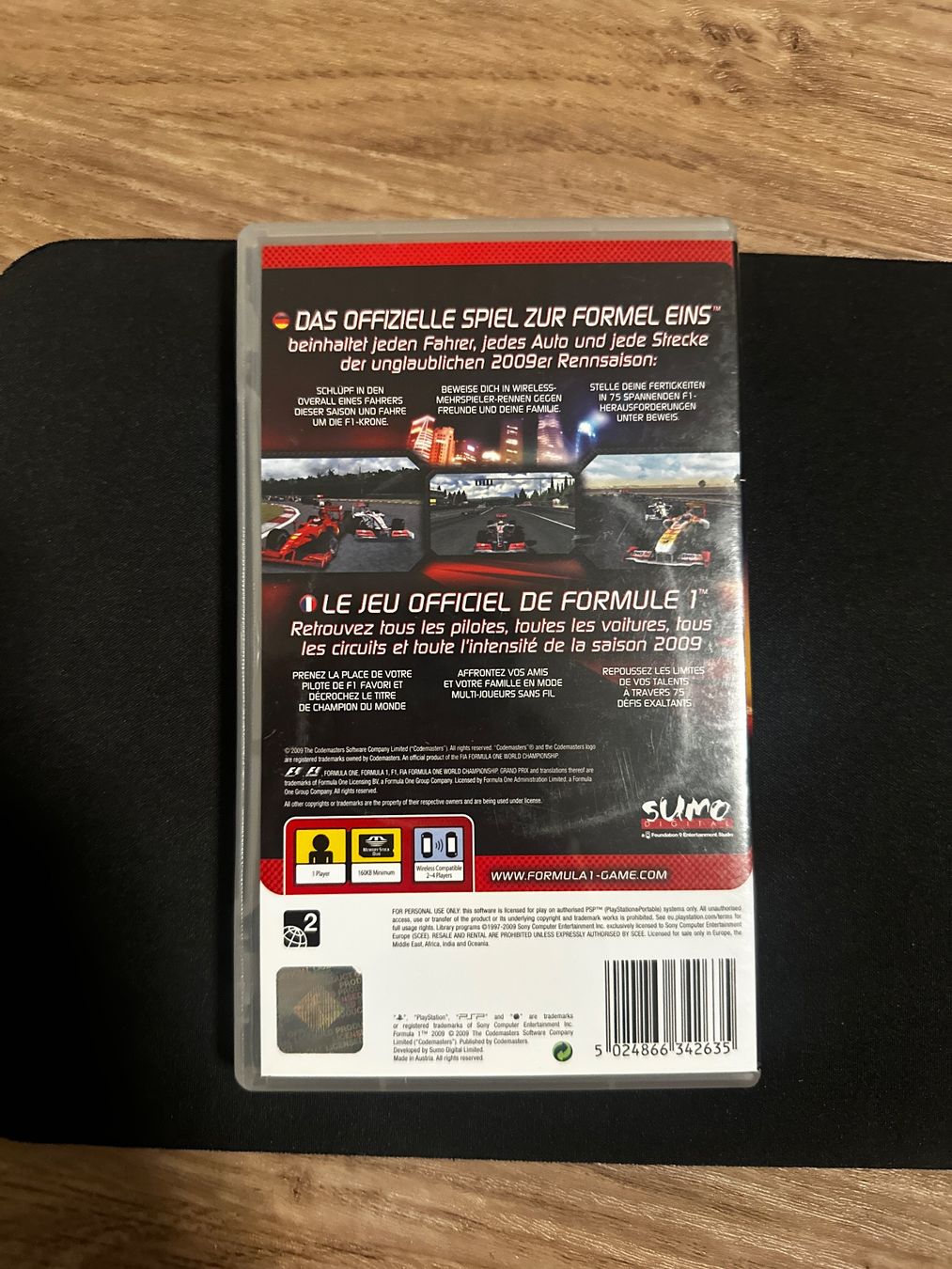 Formula 1 2009 - PSP Spiel – Foto 2