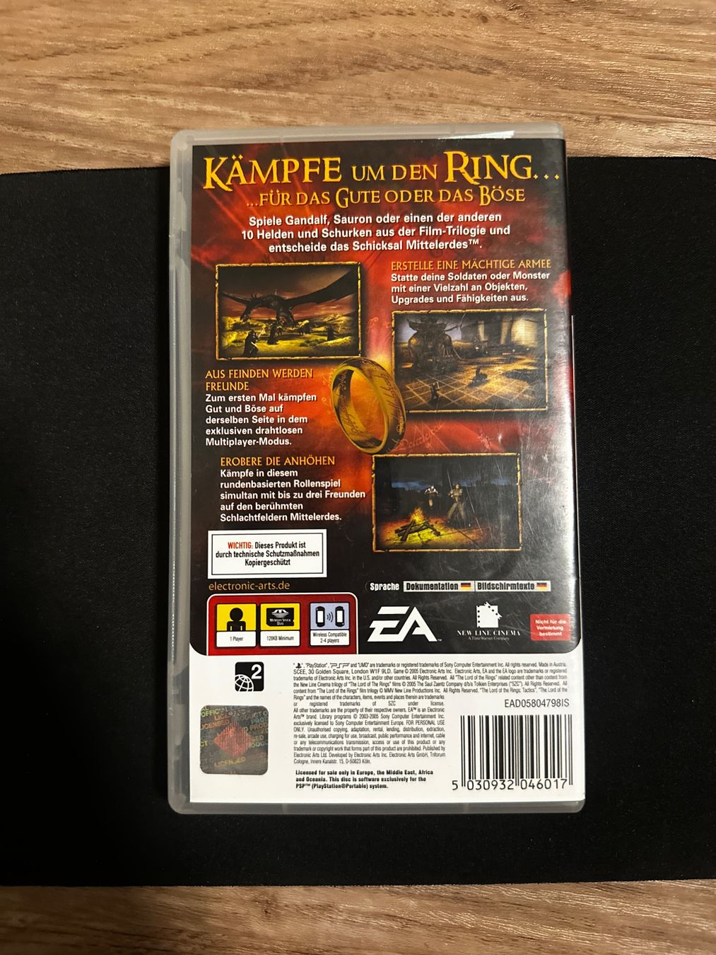 Der Herr der Ringe: Taktiken - PSP Spiel – Foto 2