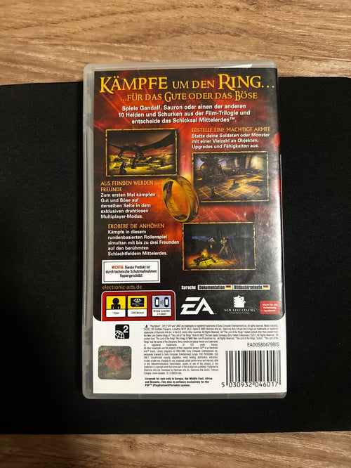 Der Herr der Ringe: Taktiken - PSP Spiel – Foto 2