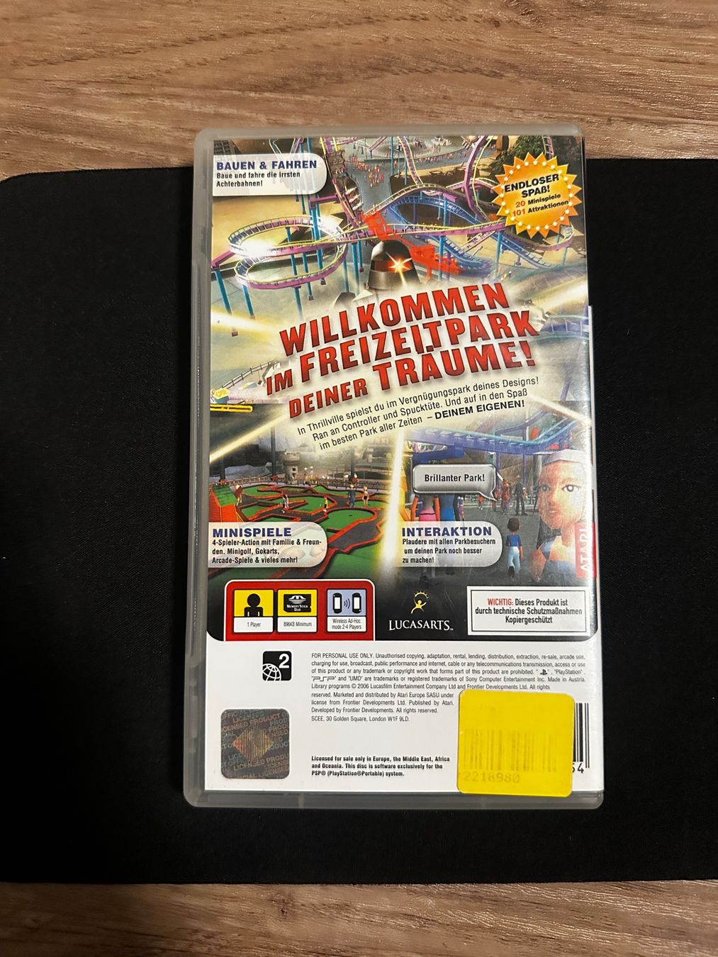 Thrillville - PSP Spiel – Foto 2