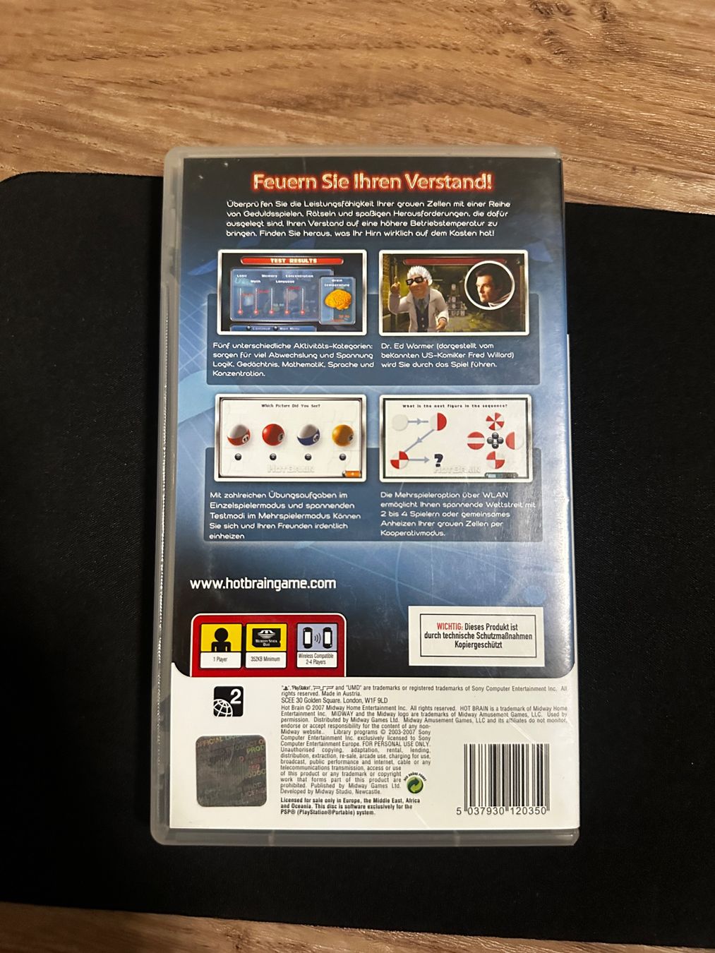 Hot Brain - PSP Spiel – Foto 2
