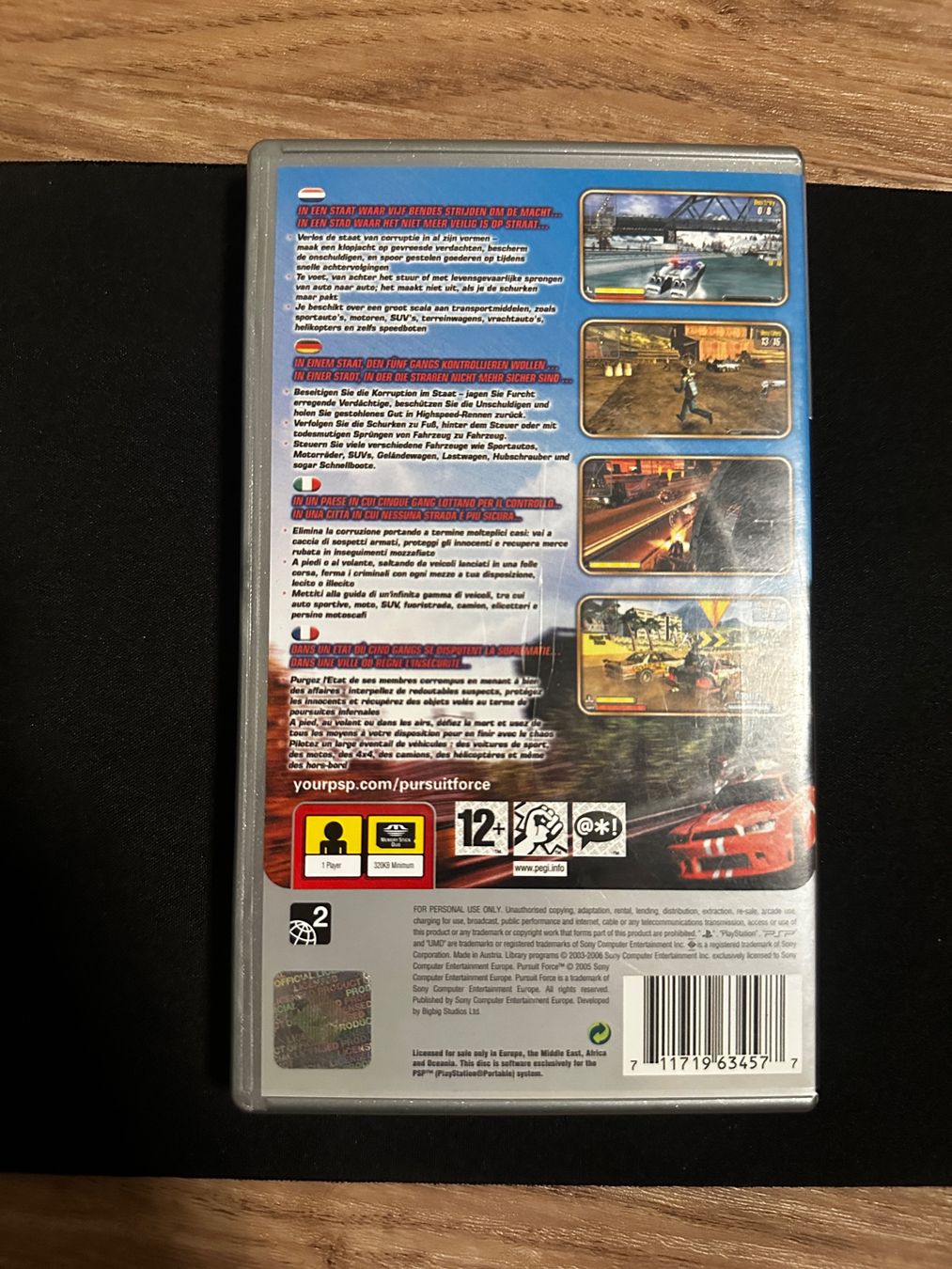 Pursuit Force - PSP Spiel – Foto 2