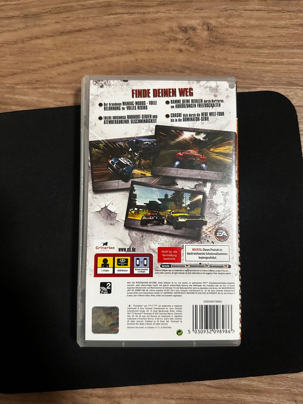 Burnout Dominator - PSP Spiel – Foto 2