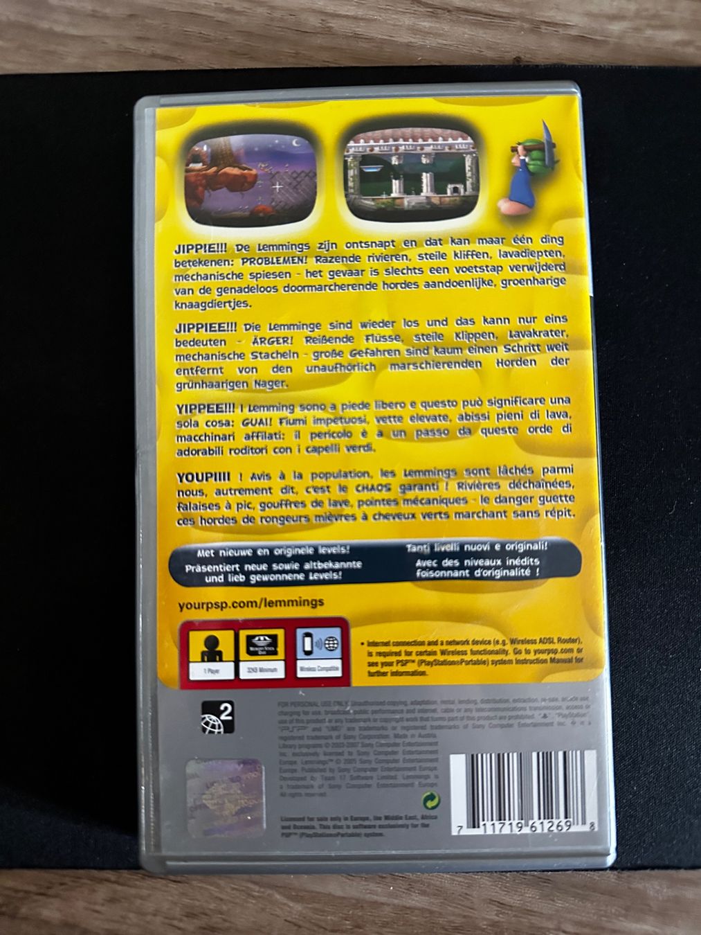 Lemmings - PSP Spiel – Foto 2