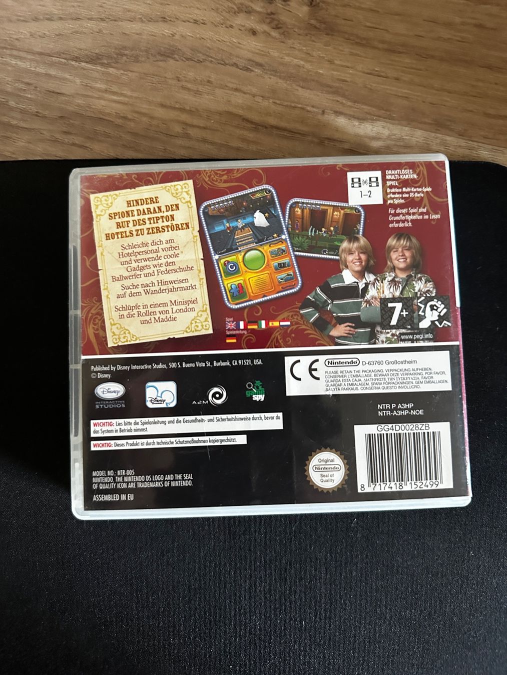 Hotel Zack & Cody: Kreis der Spione - Nintendo DS Spiel – Foto 2