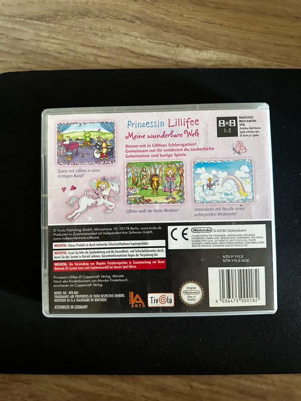 Prinzessin Lillifee: Meine wunderbare Welt - NDS Spiel – Foto 2