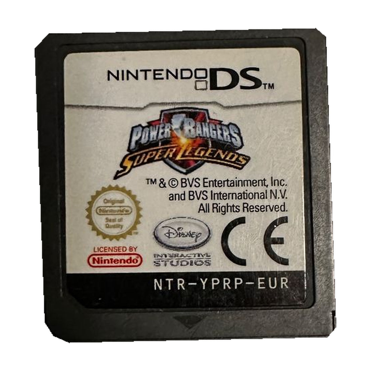 Power Rangers Super Legends - Nintendo DS Spiel – freigestelltes Hauptbild