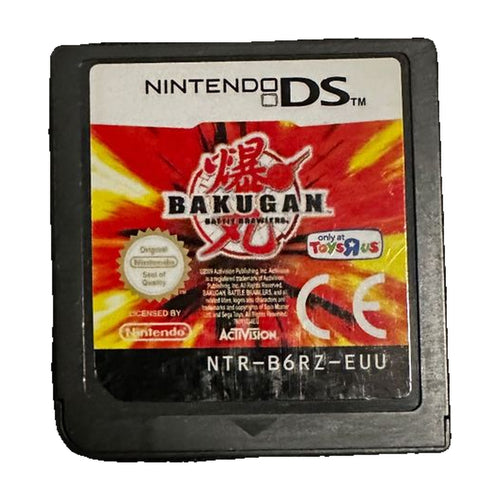 Bakugan Battle Brawlers - Nintendo DS Spiel – freigestelltes Hauptbild