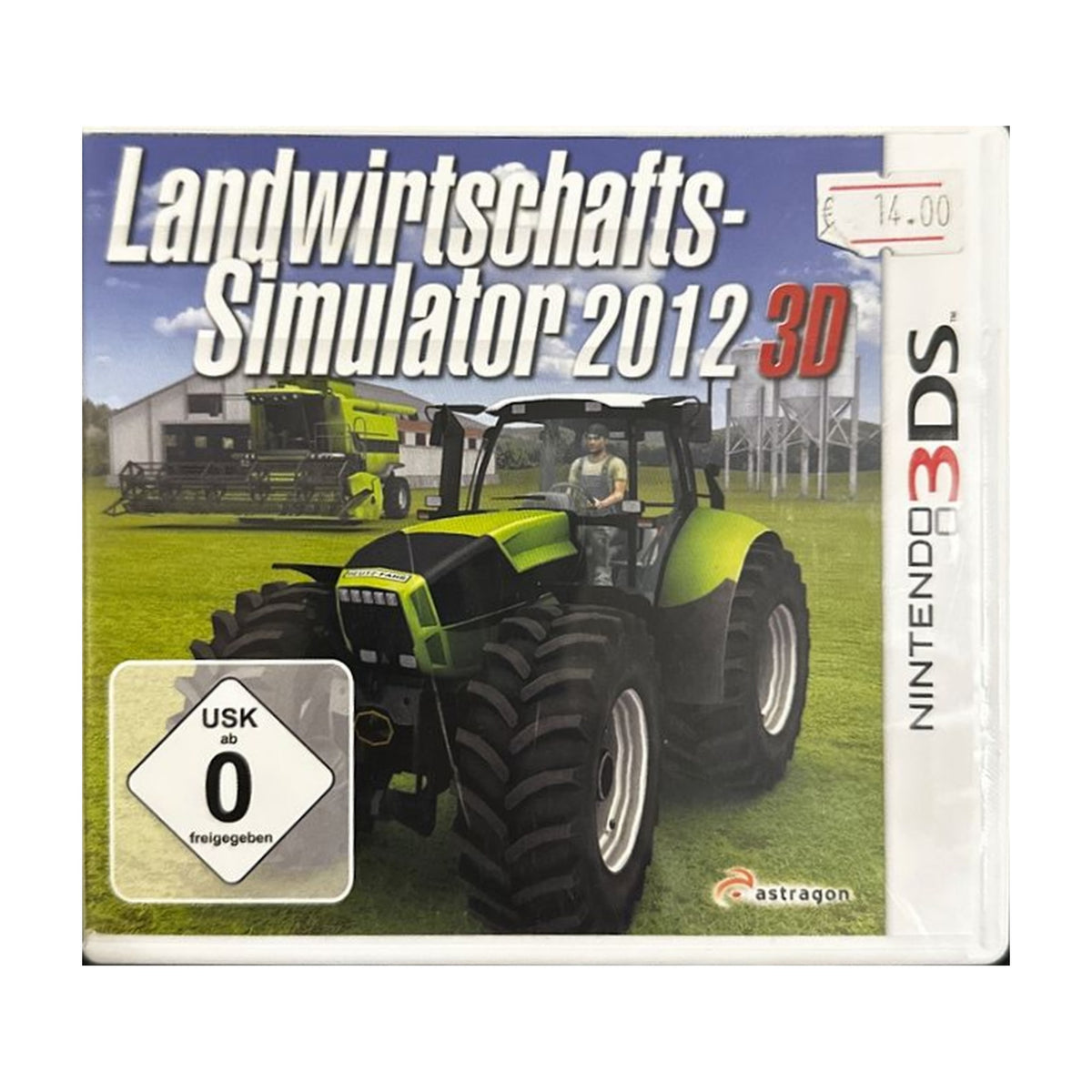 Landwirtschafts-Simulator 2012 3D - Nintendo 3DS Spiel – freigestelltes Hauptbild