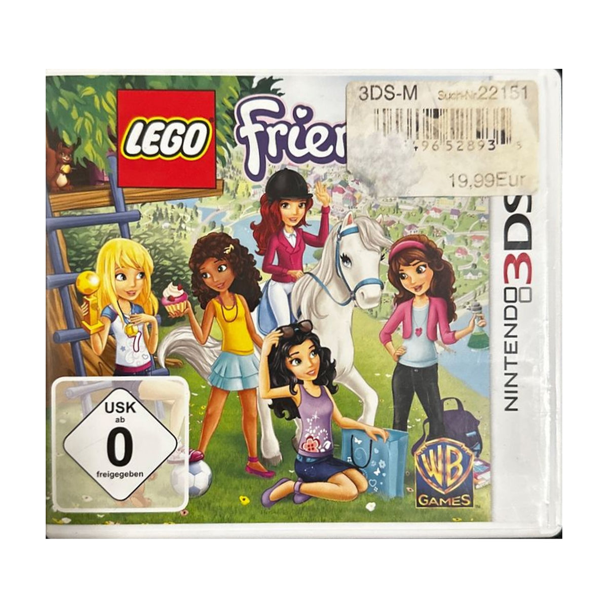 LEGO Friends - Nintendo 3DS Spiel – freigestelltes Hauptbild