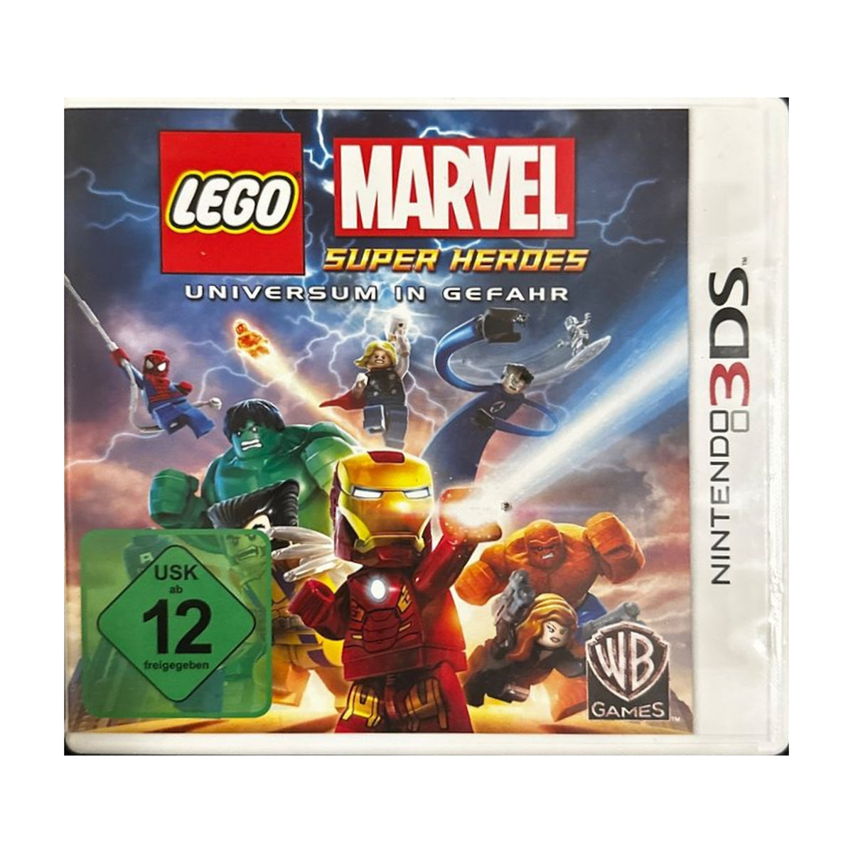 LEGO Marvel Super Heroes: Universum - Nintendo 3DS Spiel – freigestelltes Hauptbild