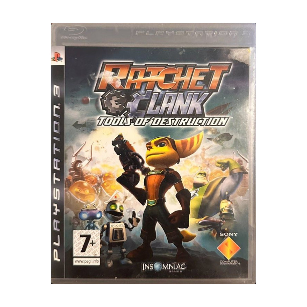 Ratchet & Clank: Tools of Destruction - PS3 Spiel – freigestelltes Hauptbild