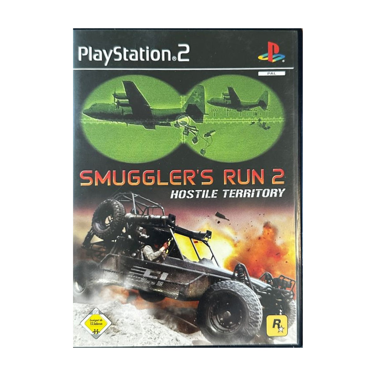 Smuggler's Run 2 Hostile Territory - PS2 Spiel – freigestelltes Hauptbild