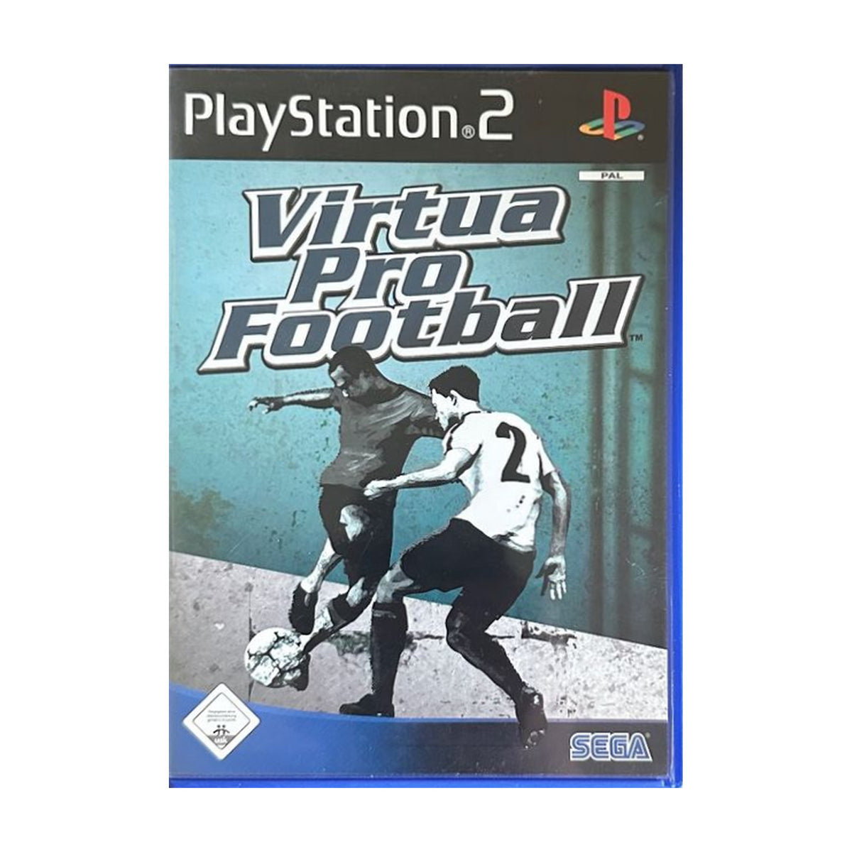 Virtua Pro Football - PS2 Spiel ohne Anleitung – freigestelltes Hauptbild