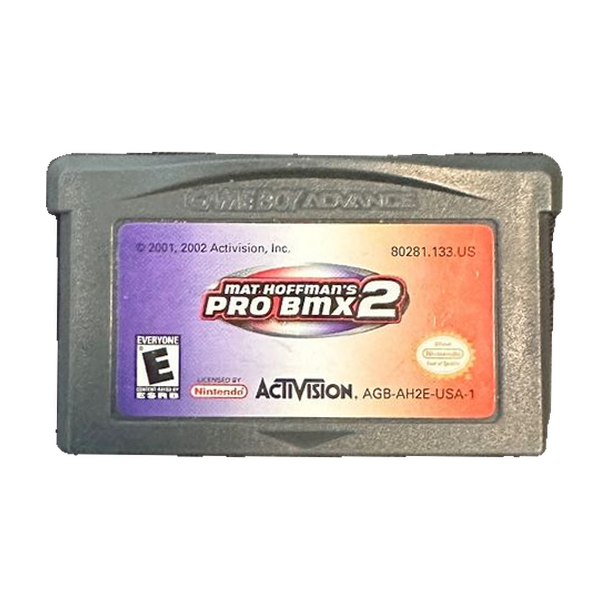 Mat Hoffman's Pro BMX 2 - Game Boy Advance Spiel – freigestelltes Hauptbild