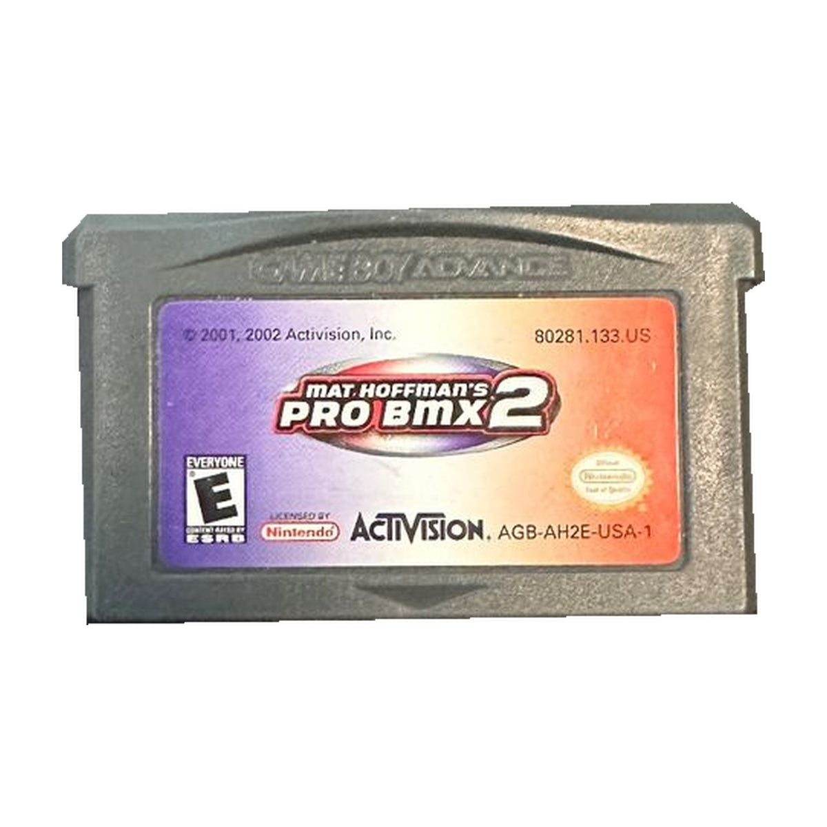 Mat Hoffman's Pro BMX 2 - Game Boy Advance Spiel – freigestelltes Hauptbild