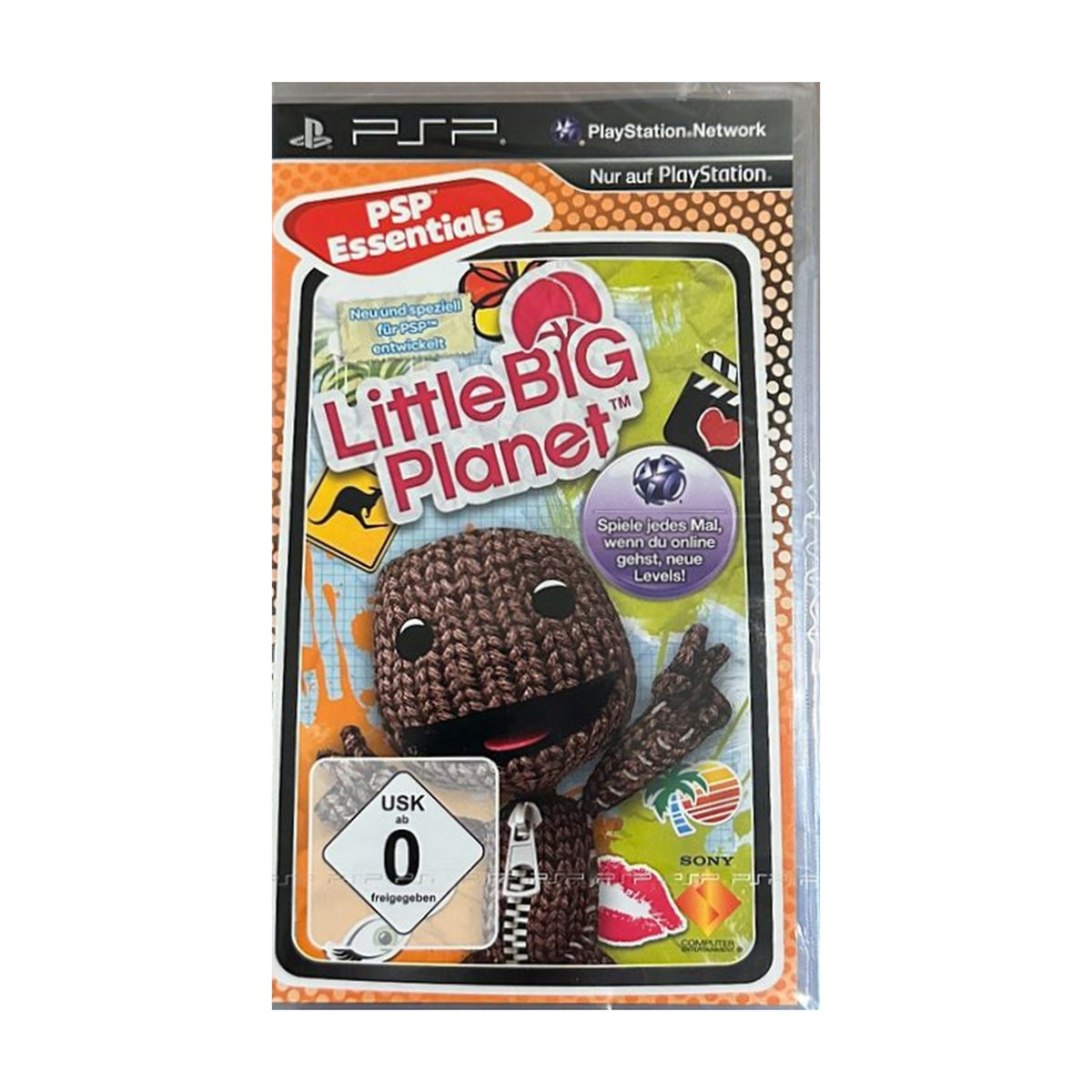 LittleBigPlanet - PSP Spiel [SEALED] – freigestelltes Hauptbild