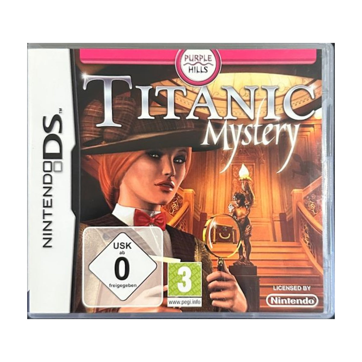 Titanic Mystery - Nintendo DS Spiel – freigestelltes Hauptbild